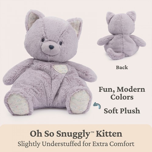 Gund Oh So Snuggly Kitten 12.5" Plush Toy | 0 months+ | Baby Soft Toy | Stuffed Toy